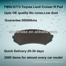 Toyota Land Cruiser disc Rear brake pad D773